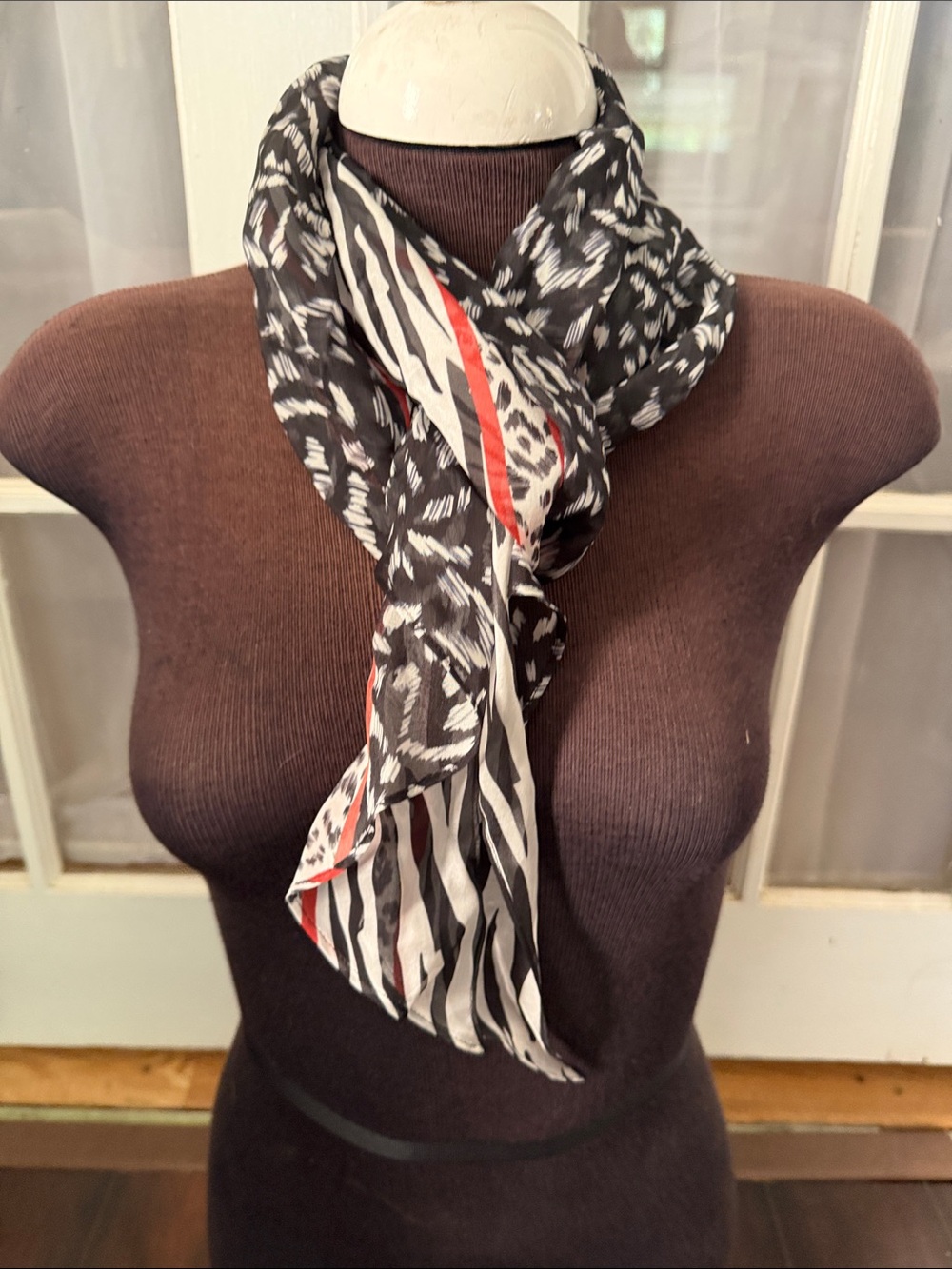 Cabi #4030 100% Silk Fable Scarf